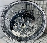 Harley Prodigy Front Chrome Wheel 2020 -23 Oem Street Glide Touring (exchange). Fixed Price $999.00.