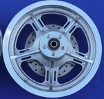 Genuine Harley Softail 16" Front Wheel Rim Lightning Star 3/4" Bearing 2000-2006. Fixed Price $500.00.