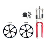DONSP1986 26" Red Suspension Bike Fork & Aluminum Mag Wheel Headset. Fixed Price $227.66.