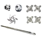 Lonestar Racing Rear Axle Brake Sprocket Lock Front Raptor 660. Fixed Price $1712.75.