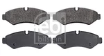 Febi Bilstein Brake Pad Set, Disc Rear Mercedes-benz Sprinter 3,5-T. Fixed Price $38.34.