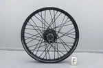 2011 Harley Blackline 21"X2.15 Spoked Front Wheel Rim W/ 25MM Bearings. Fixed Price $190.33.