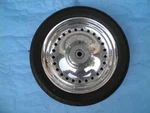 2009-17 Harley Oem Softail Flstf Fat Boy 17" X 3.5 Chrome Front Wheel & Tire. Fixed Price $499.99.