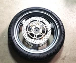 1999 Suzuki GSX600F Katana Front Wheel. Fixed Price $44.99.