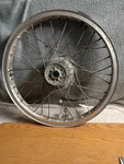 Yamaha RT2MX 360 DT2MX 250 Front Wheel Straight 322 Rim Hub Brake Drum Complete. Fixed Price $150.00.