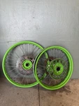 06-08 Kawasaki KX450F KX250F Front&rear Wheel Tire Rim Hub Spokes Assembly Set. Fixed Price $199.99.