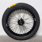 Kke 18" Surron Ultra Bee Supermoto Rear Wheel W/ Shinko Tire (black), X 2.15. Fixed Price $399.00.