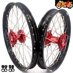 Kke 21/19 Dirt Bike Wheels Fit Suzuki RMZ250 2007-2026 RMZ450 05-2026 Red Hubs. Fixed Price $502.55.