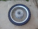 1989 - 2004 Kawasaki KX125 KX250 KX500 Rear Wheel Rim Spoke Tire 19X1.85. Fixed Price $149.99.