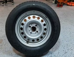 Oem Bmw 14" Spare Rim & Tire Off E30 84-93 Genuine Steelies Wheel 195/65 R14. Fixed Price $399.00.