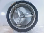 Triumph Daytona 955I & Speed Triple Sprint Silver Rear Wheel Rim Tire T2015213. Fixed Price $129.95.