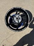 1997 Honda Fireblade Rear Wheel. Fixed Price $100.00.