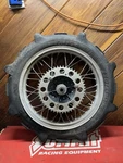 1984 Kawasaki Kx 125 Rear Rim Wheel Hub Paddle Tire Sand Nice. Fixed Price $112.46.