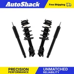 Front And Rear Complete Strut Coil Spring Shock Absorbers For Honda, Civic 06-11. Fixed Price $214.89.