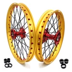 Kke 21/19'' Wheels Rims Fit Honda CR125R CR250R CR500R 1995-2001 Cast Red Hub. Fixed Price $519.00.