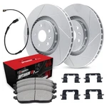 For Bmw X7 19-20 R1 Concepts WLUS1-31084 Slotted Front Brake Kit Optimum Pads. Fixed Price $493.65.
