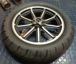 1984-1987 Honda Goldwing GL1200 Front Wheel Rim And Tire. Fixed Price $100.00.