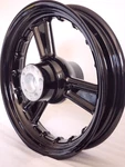 Harley Davidson Detonator Road King Touring Black Front Wheel 2001-2008 Oem. Fixed Price $480.00.
