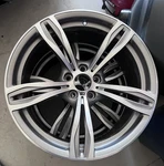 Factory Oem 12-19 Bmw F06 F12 F13 M6 20" Front Wheel Rim Silver 343M X 9.5J. Fixed Price $475.00.