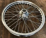 Harley Sportster XL883 00-07 Chrome Front Wheel Rim Spoked Hub 21 2.15. Fixed Price $386.44.