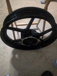 Kawasaki Ninja 250R Used Oem Front Rim. Fits 2008-2012. Fixed Price $225.00.