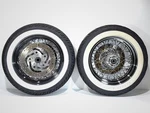 01 Harley Touring Electra Glide Classic Oem Front Rear Wheel Rim Tire Spoked 16". Fixed Price $539.10.