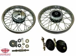 Fit For Royal Enfield Complete 19" Front &rear Wheel Rim Bullet Electra 500CC. Fixed Price $280.02.