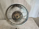 97YAMAHA Oem Rear Wheel Rim Hub Sprocket Tire 18". Fixed Price $70.00.