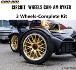 Can-am Oem Ryker Circuit/liquid Gold Wheels 3 Pc Custom KIT-219401159/219401160. Fixed Price $824.99.