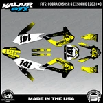 Graphics Kit For Cobra CX50SR CX50FWE 2021-2026 Factory Yellow. Fixed Price $98.99.