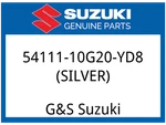 Suzuki Oem Part 54111-10G20-YD8 Wheel, Front (15M/CXMT3.50) (silver). Fixed Price $831.57.