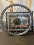 Nos Harley Chopper Shovelhead Panhead Yunta Rim Dual Flange 21" Front Wheel 739G. Fixed Price $1000.00.