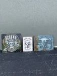 Vintage Biker Metal Lot X3 Harley Davidson Sturgis Cheech Chong Decor. Fixed Price $35.00.