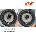 Kke 1.85*12 & 2.15*12 E-moto Wheels Rim Tires Set Fit Rawrr Mantis 2025-2026. Fixed Price $599.00.