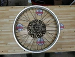 Kawasaki KDX200 1986 Front Wheel Hub Rim Spoke. Fixed Price $76.33.