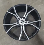 Take Off Oem Polaris Slingshot 18" Front Wheel Rim, Matte Black 1522333-458. Fixed Price $140.00.