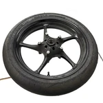 2008 - 2016 Yamaha Yzf R6 Front Wheel Straight Rim Black Track Tire Dunlop. Fixed Price $198.99.