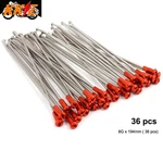 Kke 18'' Cnc Orange Nipple Spoke Set For Ktm Exc Sx Xcw 125-530CC 2003-2024. Fixed Price $84.99.