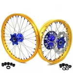 Kke 21/18 Cast Wheels Set Fit Yamaha YZ125 YZ250F 2001-2026 YZ450F Gold Rims. Fixed Price $549.00.