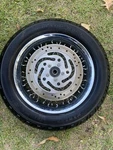 2012 Harley Davidson Heritage Softtail Classic Spoke Front Wheel/good Tire/rotor. Fixed Price $49.87.