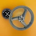 Ducati 748 916 996 ST4 ST2 3 Spoke Superbike Front Wheel Rim Silver Scratched. Fixed Price $174.95.