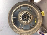 83 Honda Nighthawk Tire Wheel Front Rim Discs 100/90-19. Fixed Price $29.95.