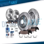 10PC Front Rear Drilled Brake Rotors Pads For 2000 Infiniti I30 Nissan Maxima. Fixed Price $157.19.