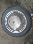 1987 Yamaha XV535 Real Rim And Tire. Fixed Price $90.00.