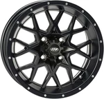 Itp Hurricane Wheel - 16X7 4+3 Offset 4/156 Matte Black Atv/utv Snowmobile. Fixed Price $193.88.