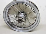Harley '00-'06 Fls Models Front Wheel, 43005-00, Nice Used, #565. Fixed Price $125.00.