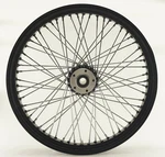 60 Spoke 21" Wheel Front Black X 3.5 Harley Electra Glide Road King Street. Fixed Price $365.71.