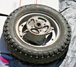 1970-71 Honda Ct Oem Rear Wheel Rim Sprocket Original (see Below). Fixed Price $175.77.
