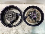 08-20 Suzuki Hayabusa Gsxr 1300 Front Rear Wheels Rims Rotors Abs Painted Oem. Fixed Price $449.99.