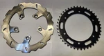 Sprocket 42 Tooth And Rear Brake Rotor 2000 Kawasaki ZRX1100 Lightly Used Oem?. Fixed Price $49.95.